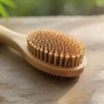 (escova desembaraçante de bambu) Escovas de Bambu: Cuidados Naturais