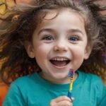 (escova desembaraçante infantil menina) Escovas Desembaraçantes Coloridas: Penteie Com Conforto!