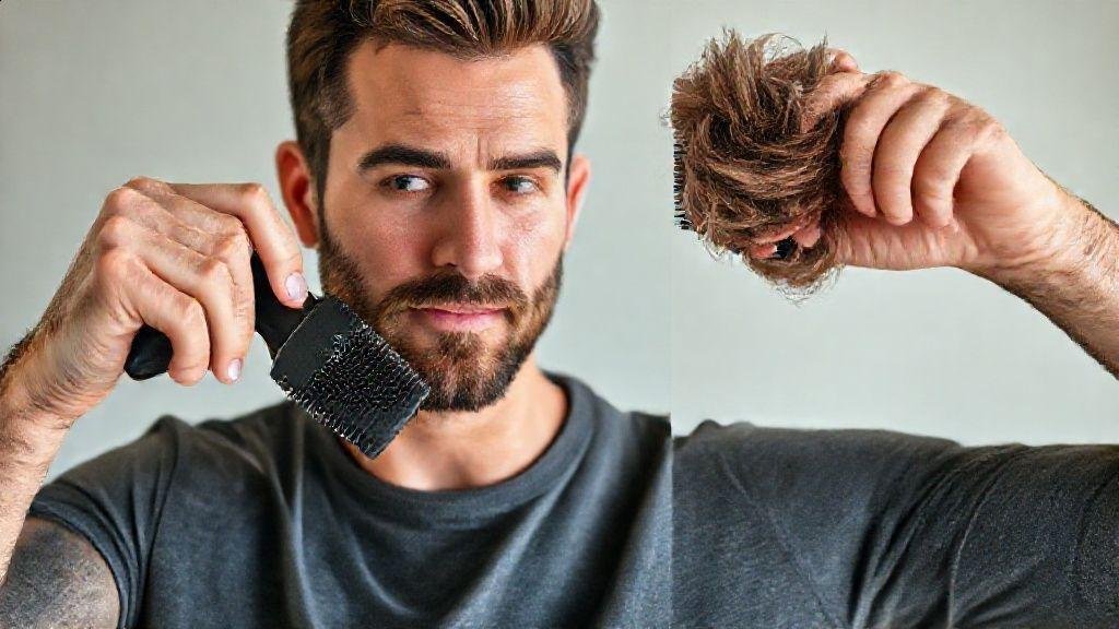 Introdução às escovas desembaraçantes masculinas Introdução às escovas desembaraçantes masculinas