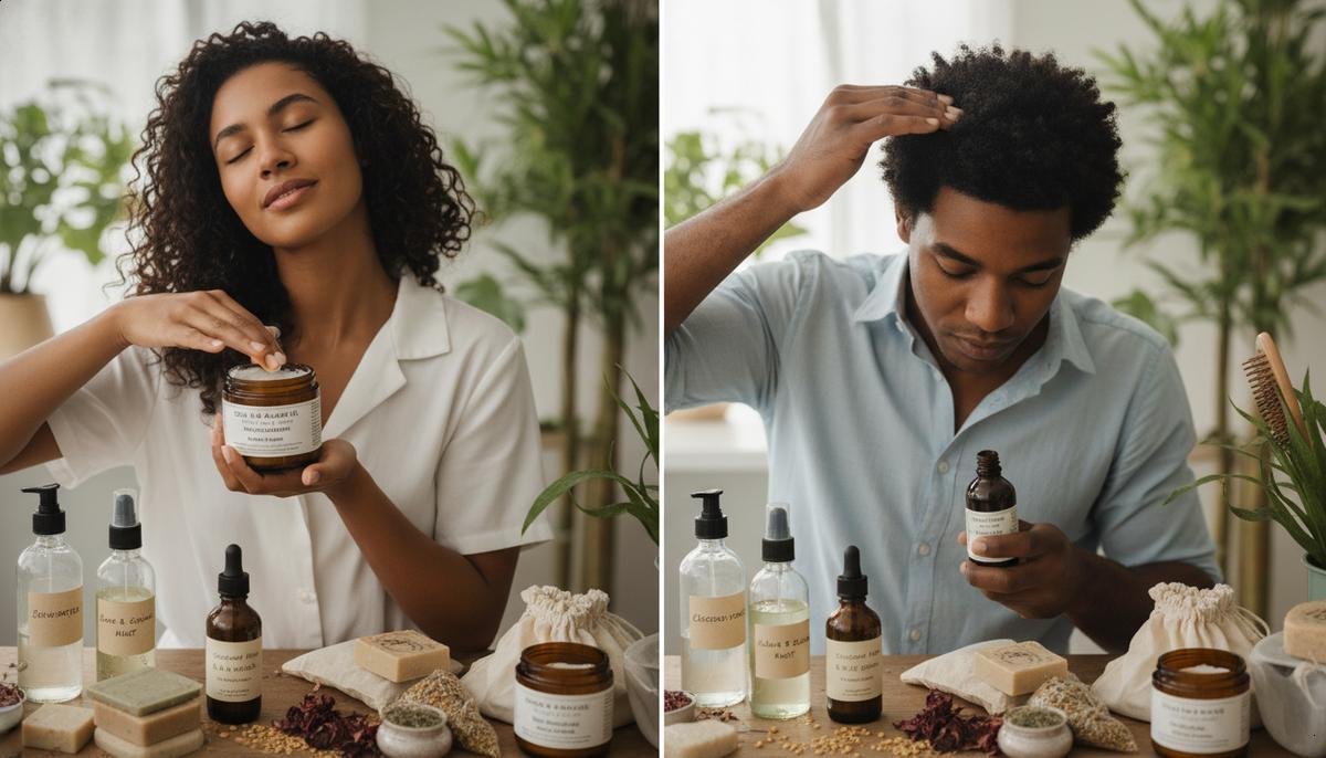 Comparação entre produtos comerciais e alternativas caseiras