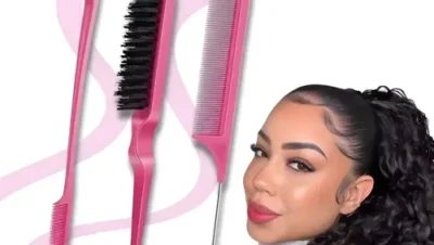 Kit 3 Escova Pente Baby Hair Escovinha Sobrancelha Lace - Vale a Pena?