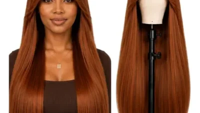 Peruca Fibra Organica Lisa C/ Franja Lindissima 70cm+wig Cap Vale a Pena?
